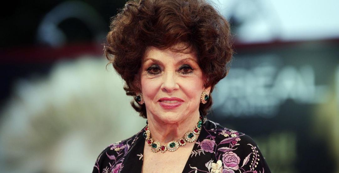 Gina LOllobrigida zerkalo spettacolo walk of fame filiming on italy awards