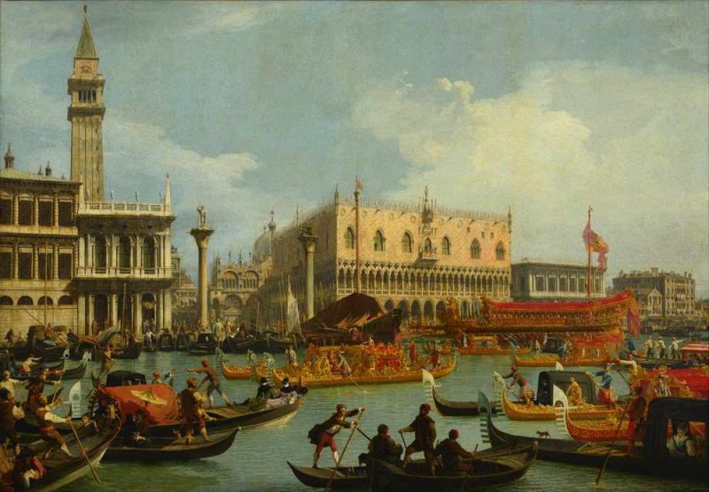 canaletto mostra museo di roma palazzo braschi zerkalo spettacolo