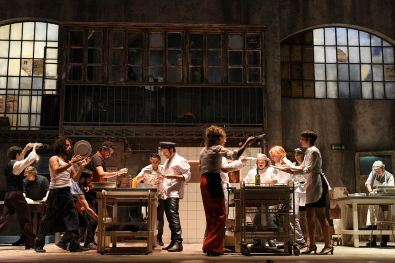 la cucina wesker teatro eliseo zerkalo spettacolo