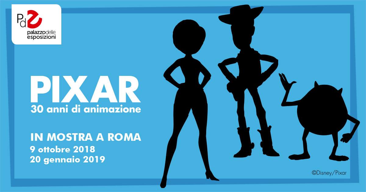 pixar mostra palazzo esposizioni zerkalo spettacolo