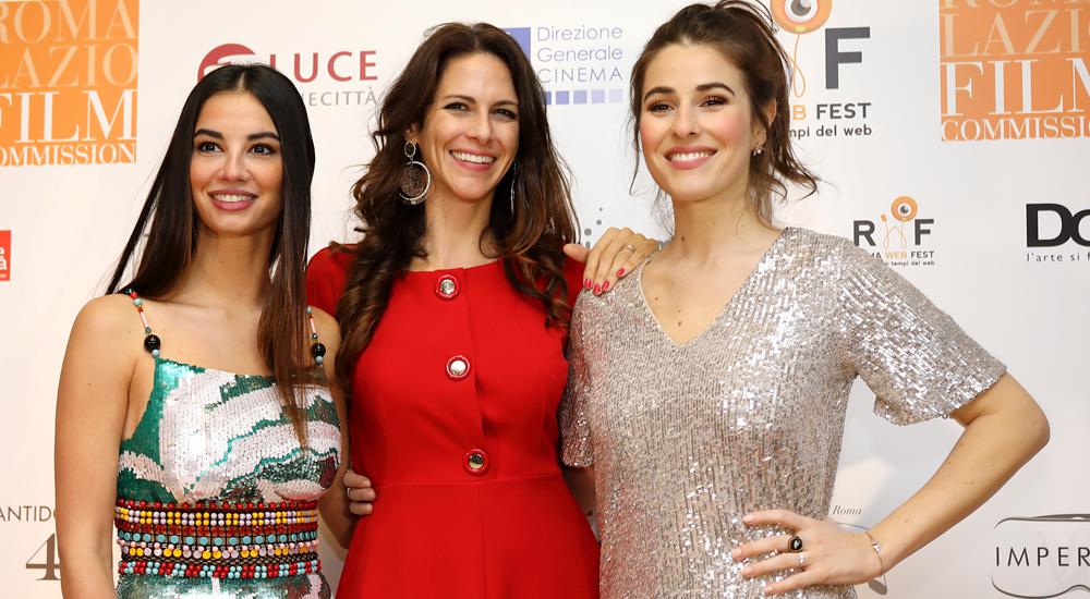 webseries diana del bufalo e francesca chillemi al roma web fest con janet de nardis zerkalo