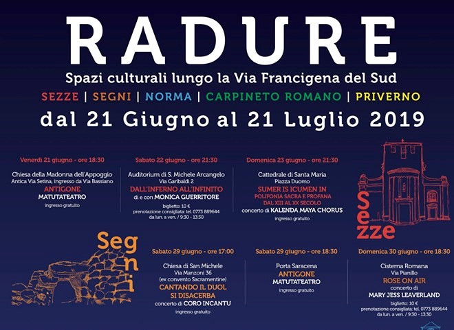 Radure festival programma zerkalo spettacolo