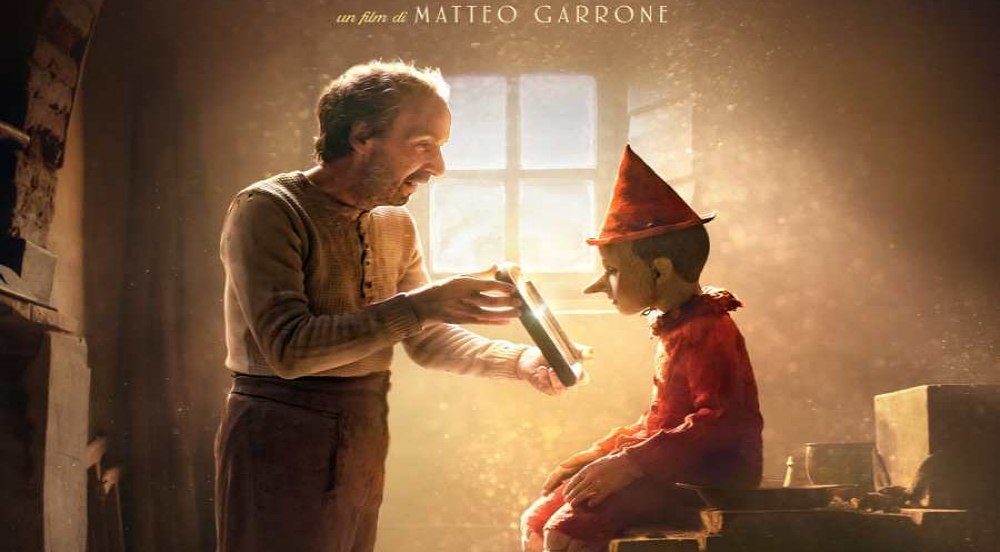 poster ufficiale di pinocchio il film di matteo garrone