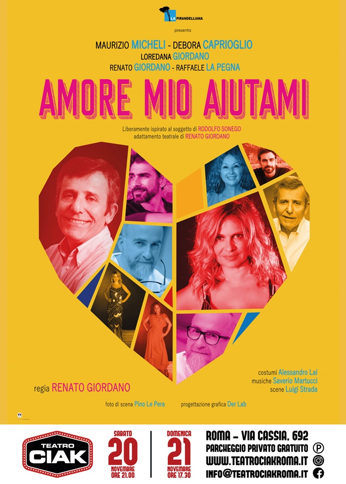 Amore mio aiutami: al Teatro Ciak Caprioglio e Micheli nei ruoli che furono di Vitti e Sordi zerkalo spettacolo