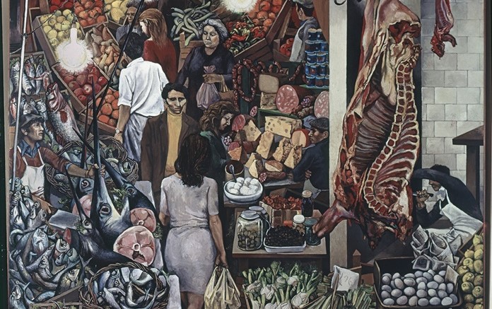 La Vucciria di Renato Guttuso esposto a Palazzo Montecitorio zerkalo spettacolo