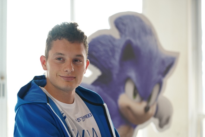 Sonic vs Filippo Tortu sfida tra il porcospino della SEGA e il velocista italiano zerkalo spettacolo