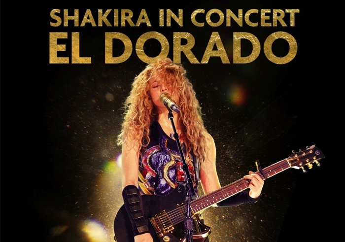 Shakira, premiato il film concerto su El Dorado World Tour, disponibile in digitale zerkalo spettacolo