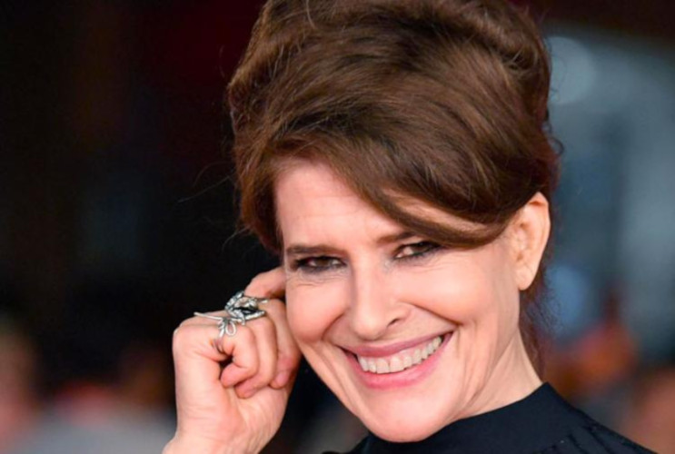 fanny ardant a ferrara per girare le scene del film amusia zerkalo spettacolo