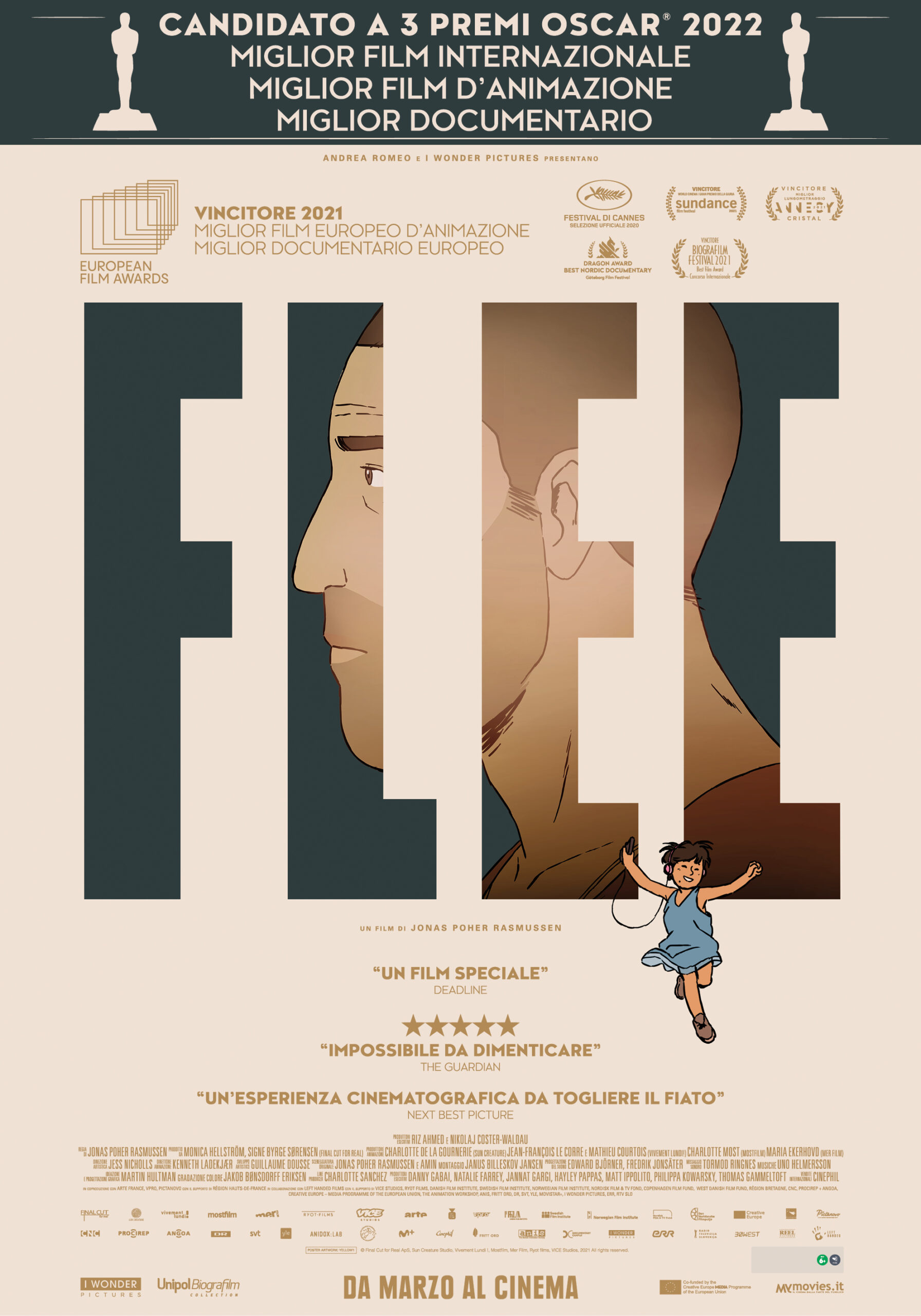 FLEE, il documentario animato candidato agli Oscar da marzo nelle sale italiane zerkalo spettacolo