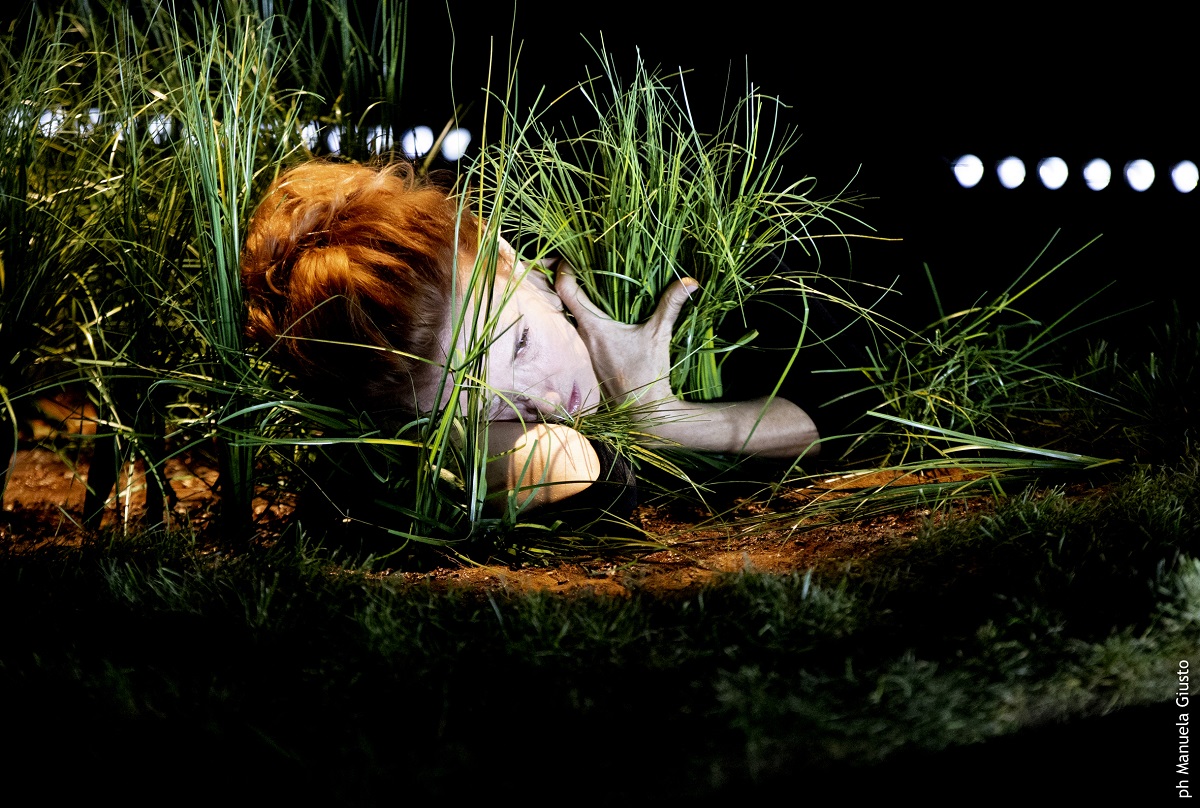 Lucrezia Lante Della Rovere all'Argot Studio con L'uomo dal fiore in bocca di Pirandello zerkalo spettacolo