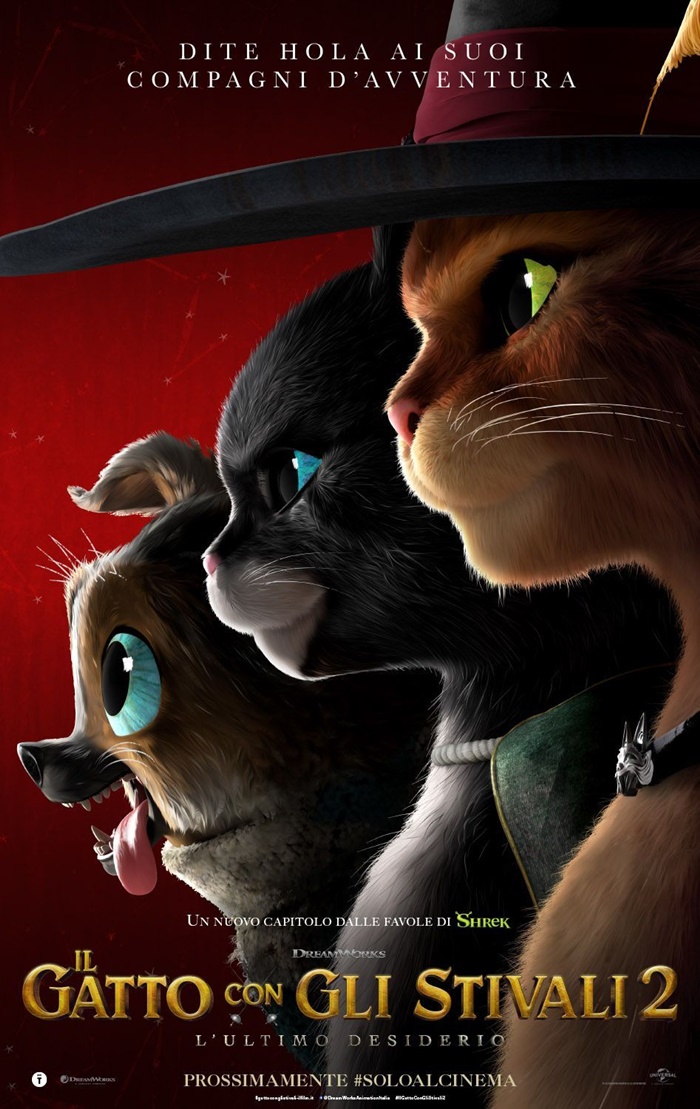 Il Gatto con gli Stivali 2: L’Ultimo Desiderio, tutto sul nuovo capitolo del film d'animazione targato DreamWorks zerkalo spettacolo