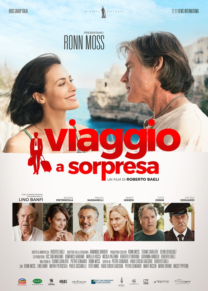 Viaggio a Sorpresa, tutto sulla commedia con Ronn Moss e Lino Banfi zerkalo spettacolo