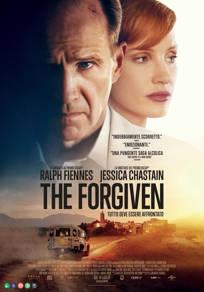 The Forgiven, tutto sul film con Ralph Fiennes e Jessica Chastain zerkalo spettacolo